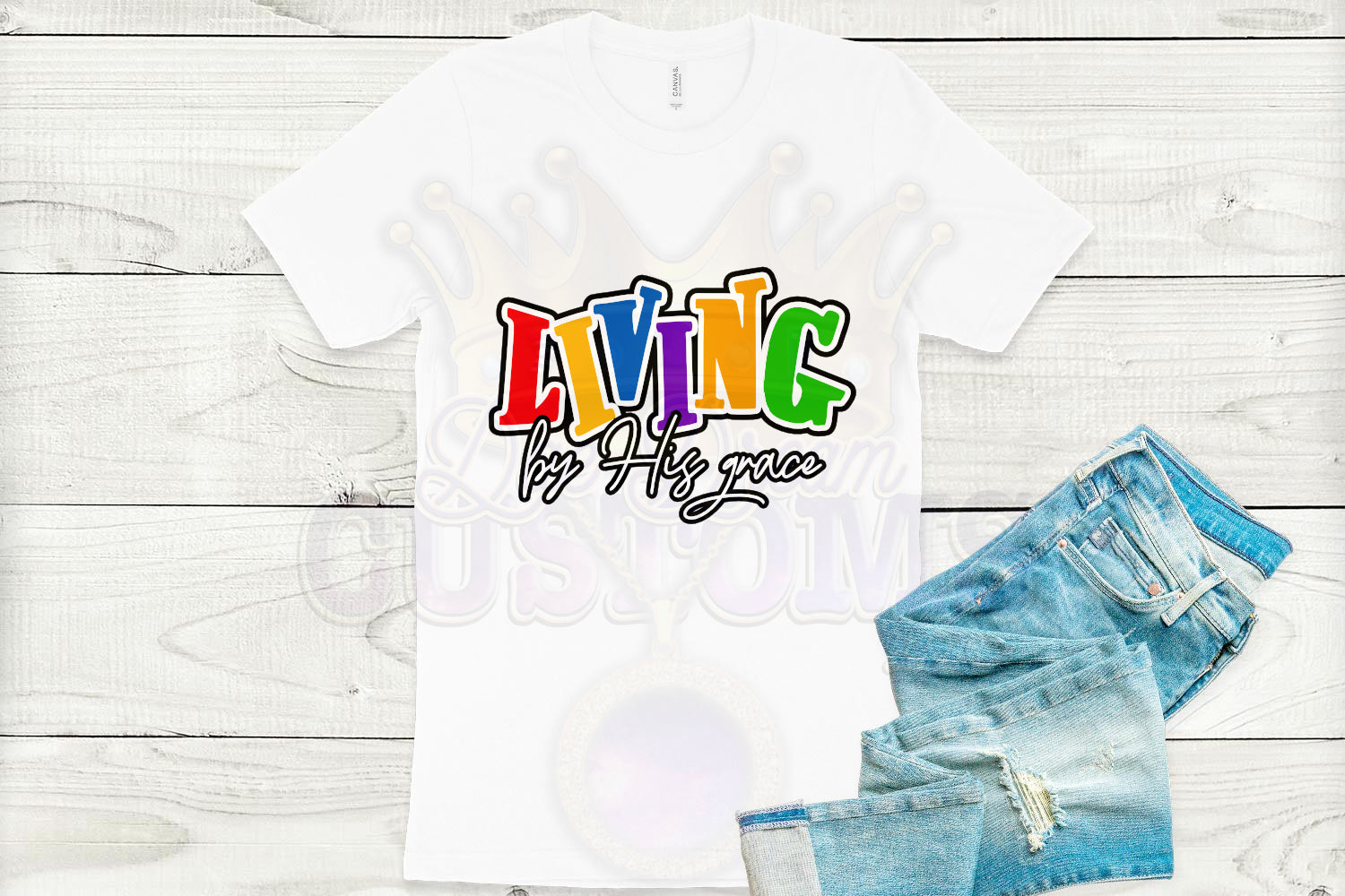 Living By His Grace T-Shirt