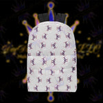 Load image into Gallery viewer, Dope, Dedicated &amp; Confident (DDC) - Classic Style Grey Backpack
