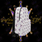 Load image into Gallery viewer, Dope, Dedicated &amp; Confident (DDC) - Classic Style Grey Backpack
