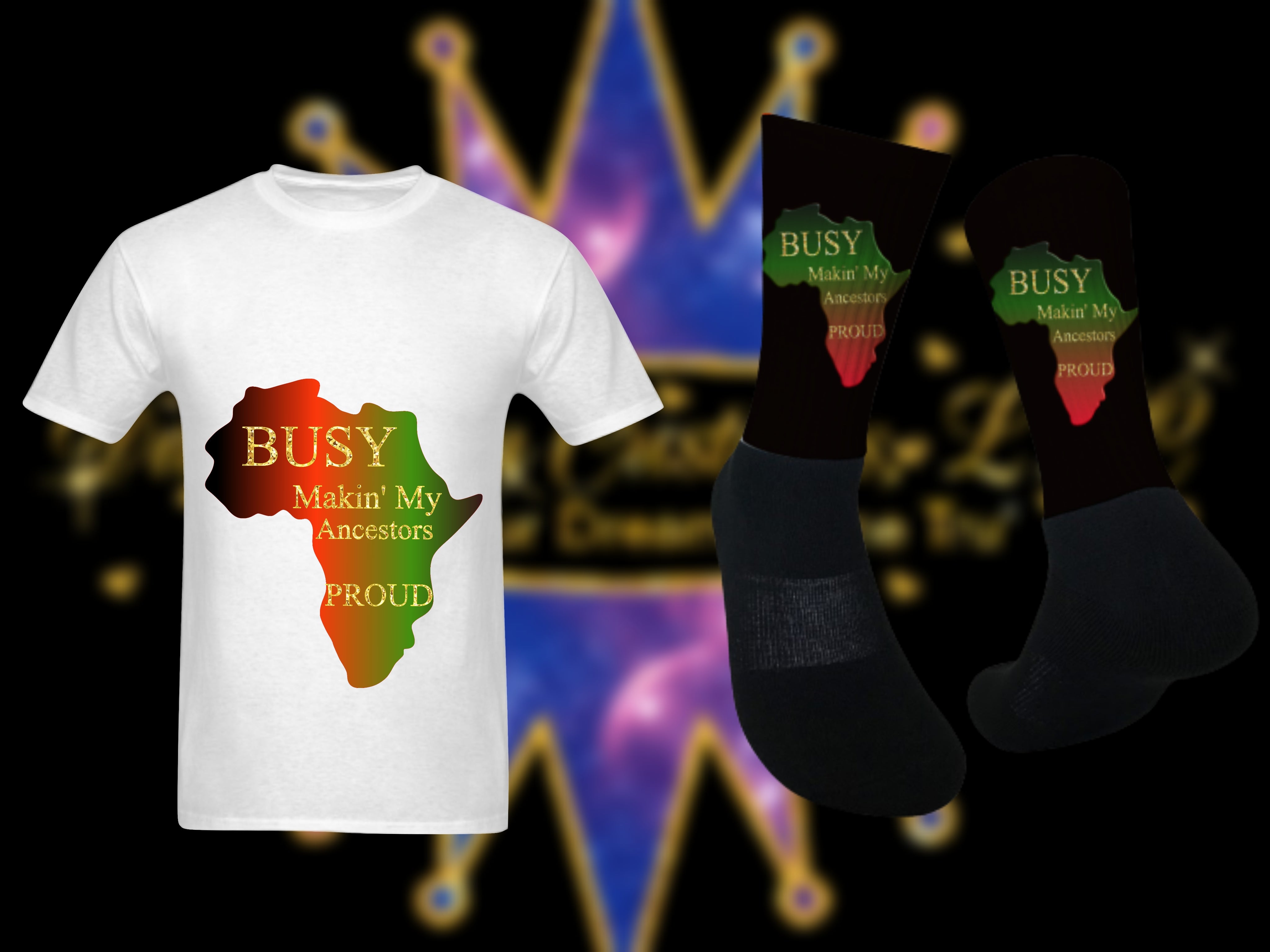 Ancestors Proud T-Shirt & Socks Set - DaeDream Customs