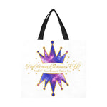 Load image into Gallery viewer, DaeDream Customs, LLC. Logo All Over Print Canvas Tote Bag/Large - DaeDream Customs
