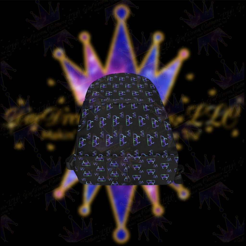 Dope, Dedicated & Confident (DDC) - Classic Style Black Backpack