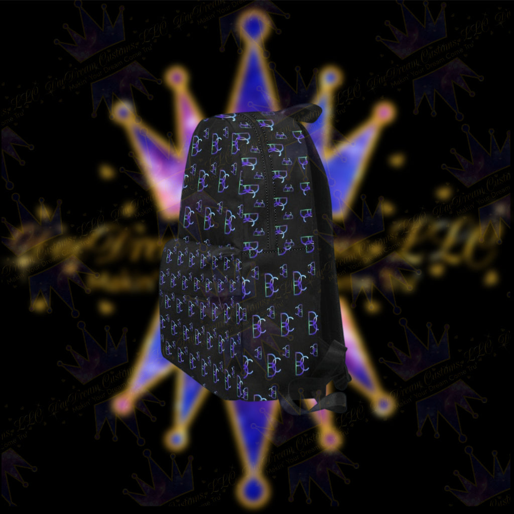 Dope, Dedicated & Confident (DDC) - Classic Style Black Backpack