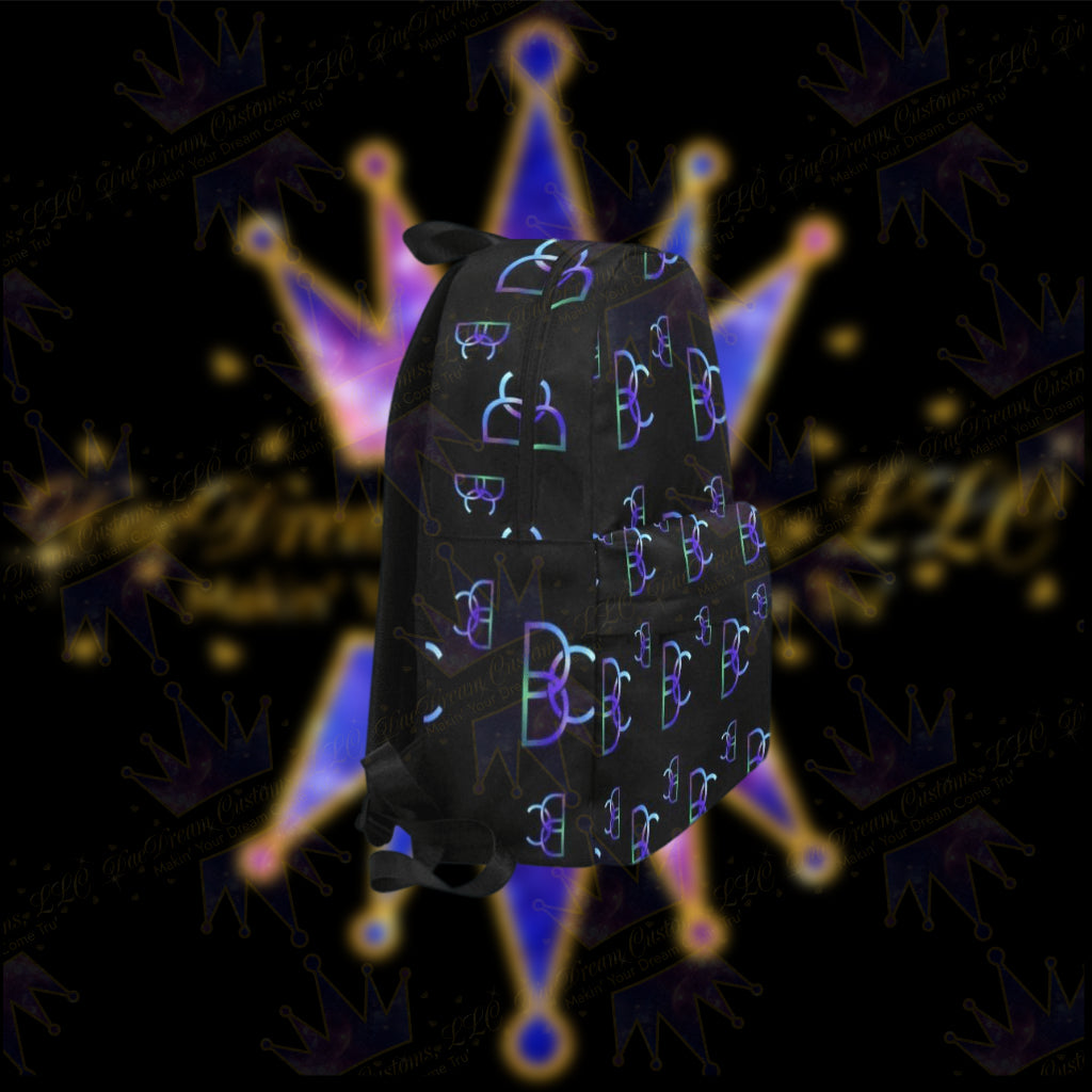 Dope, Dedicated & Confident (DDC) - Classic Style Black Backpack