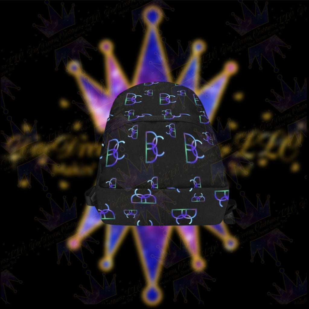 Dope, Dedicated & Confident (DDC) - Classic Style Black Backpack