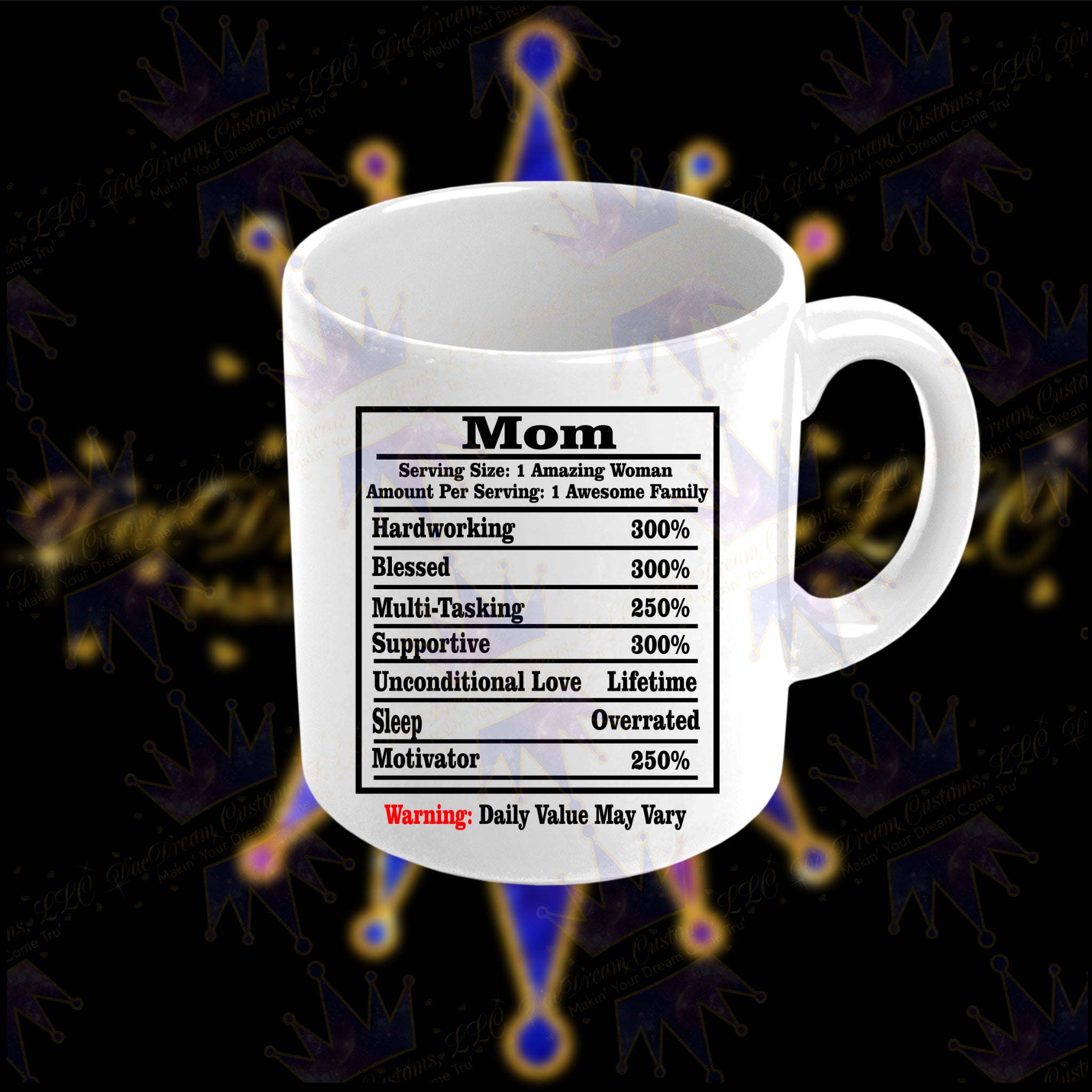 Mom Facts 11oz Mug - DaeDream Customs