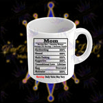Load image into Gallery viewer, Mom Facts 11oz Mug - DaeDream Customs
