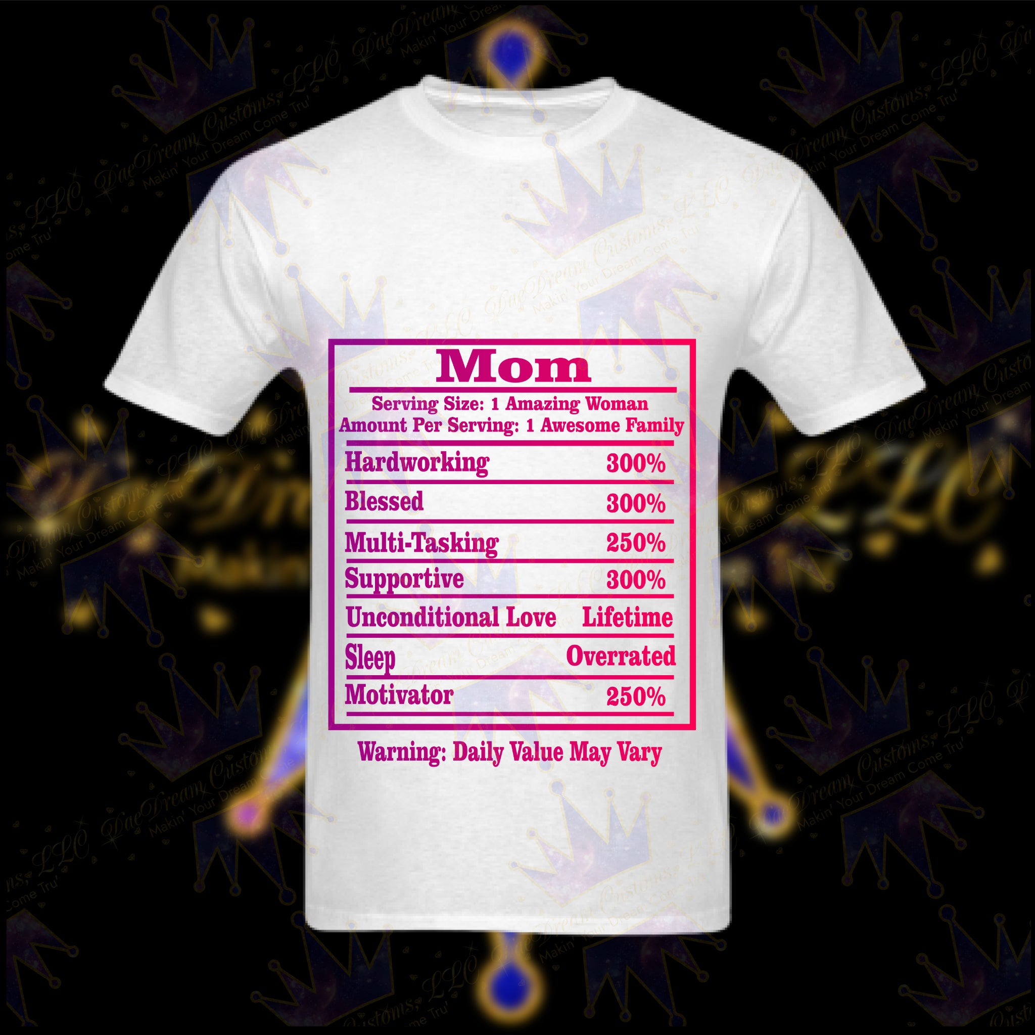 Mom Facts T-Shirt - DaeDream Customs