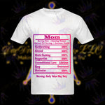 Load image into Gallery viewer, Mom Facts T-Shirt - DaeDream Customs

