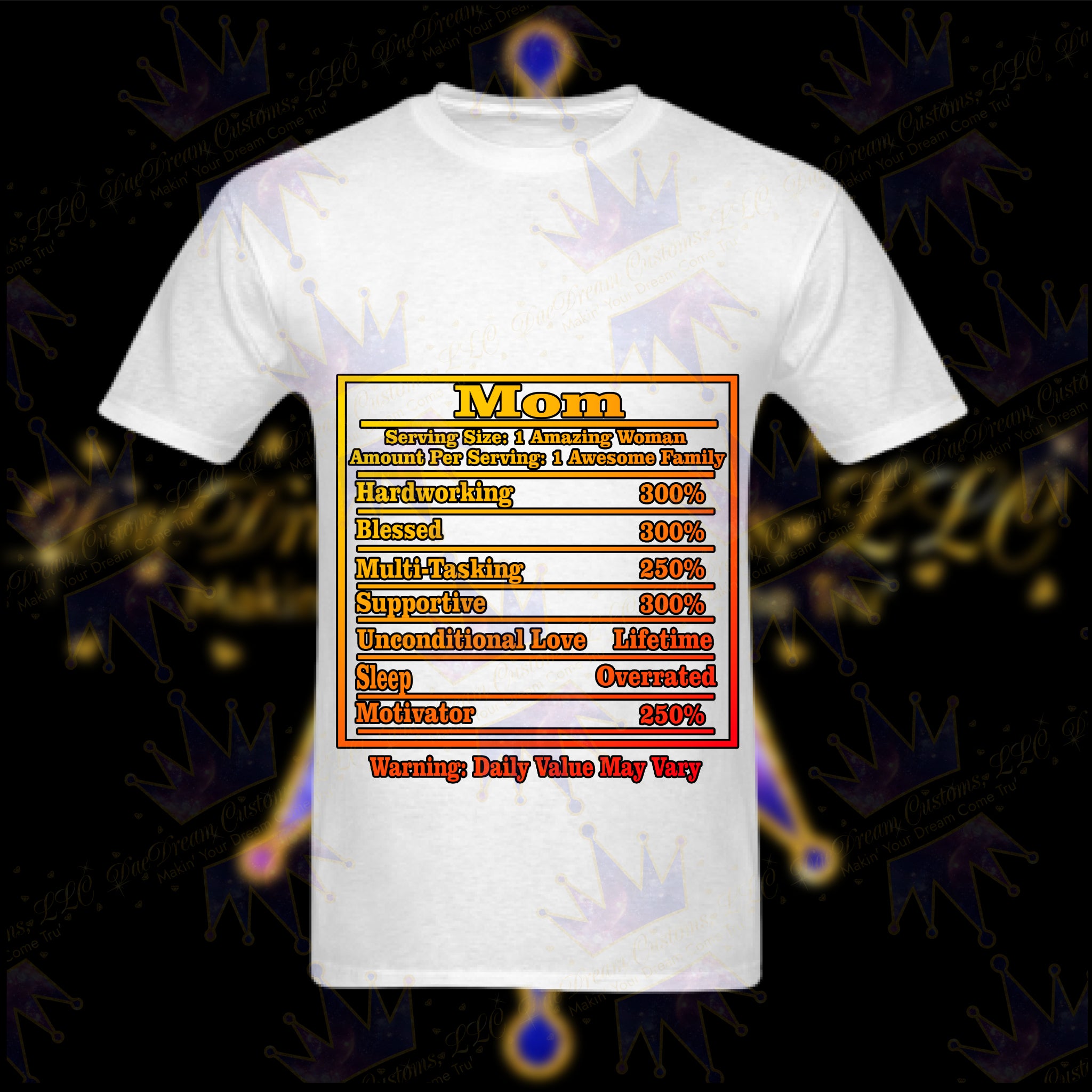 Mom Facts T-Shirt - DaeDream Customs