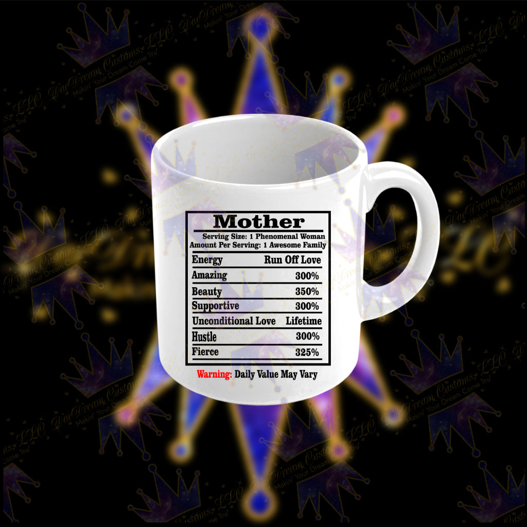 Mother Facts 11oz Mug - DaeDream Customs