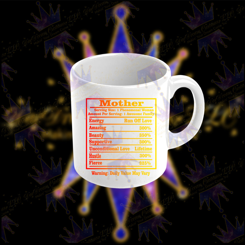 Mother Facts 11oz Mug - DaeDream Customs