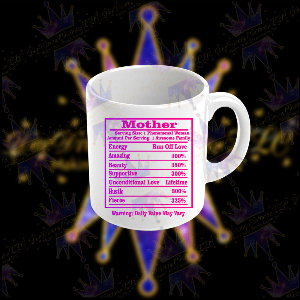 Mother Facts 11oz Mug - DaeDream Customs