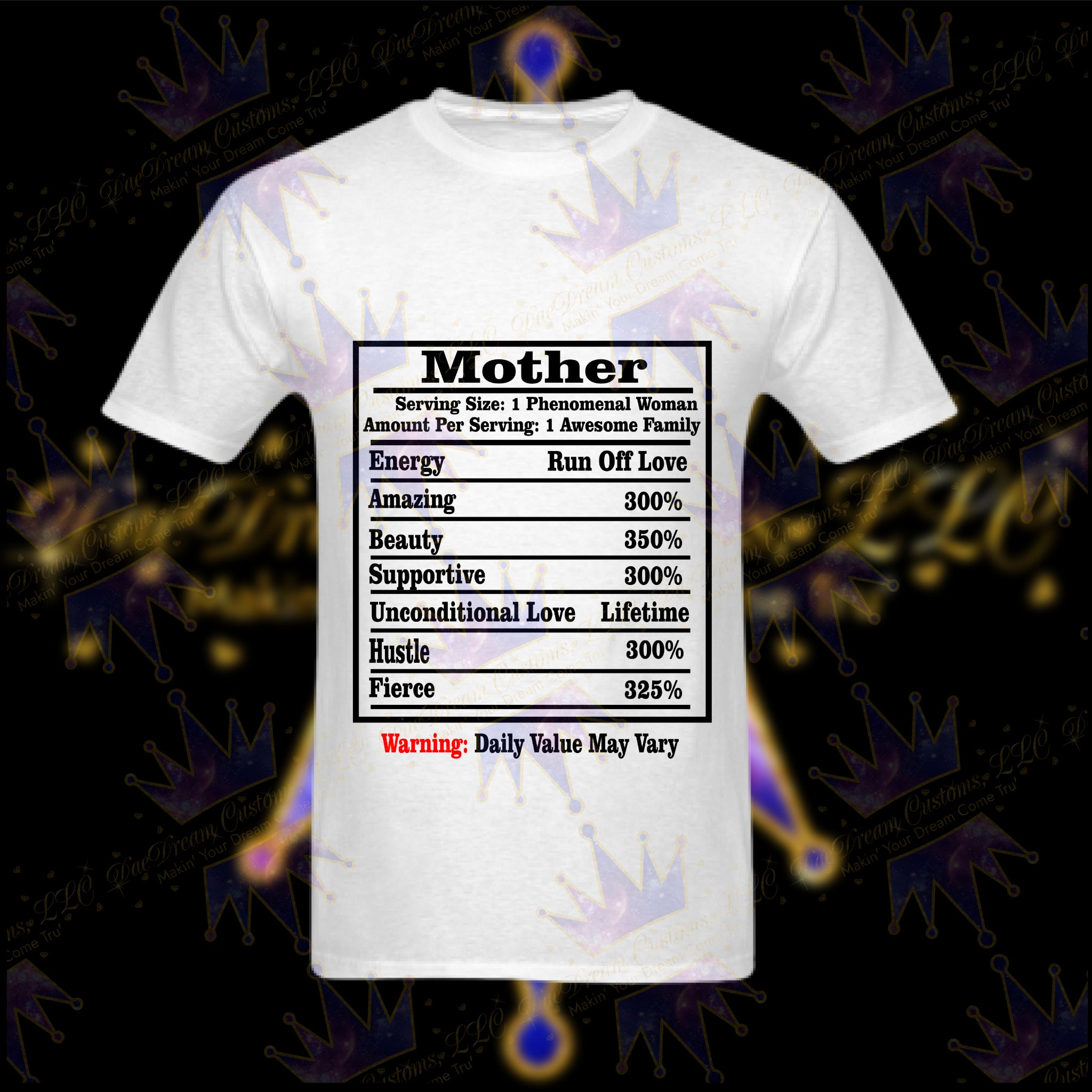 Mother Facts T-Shirt - DaeDream Customs
