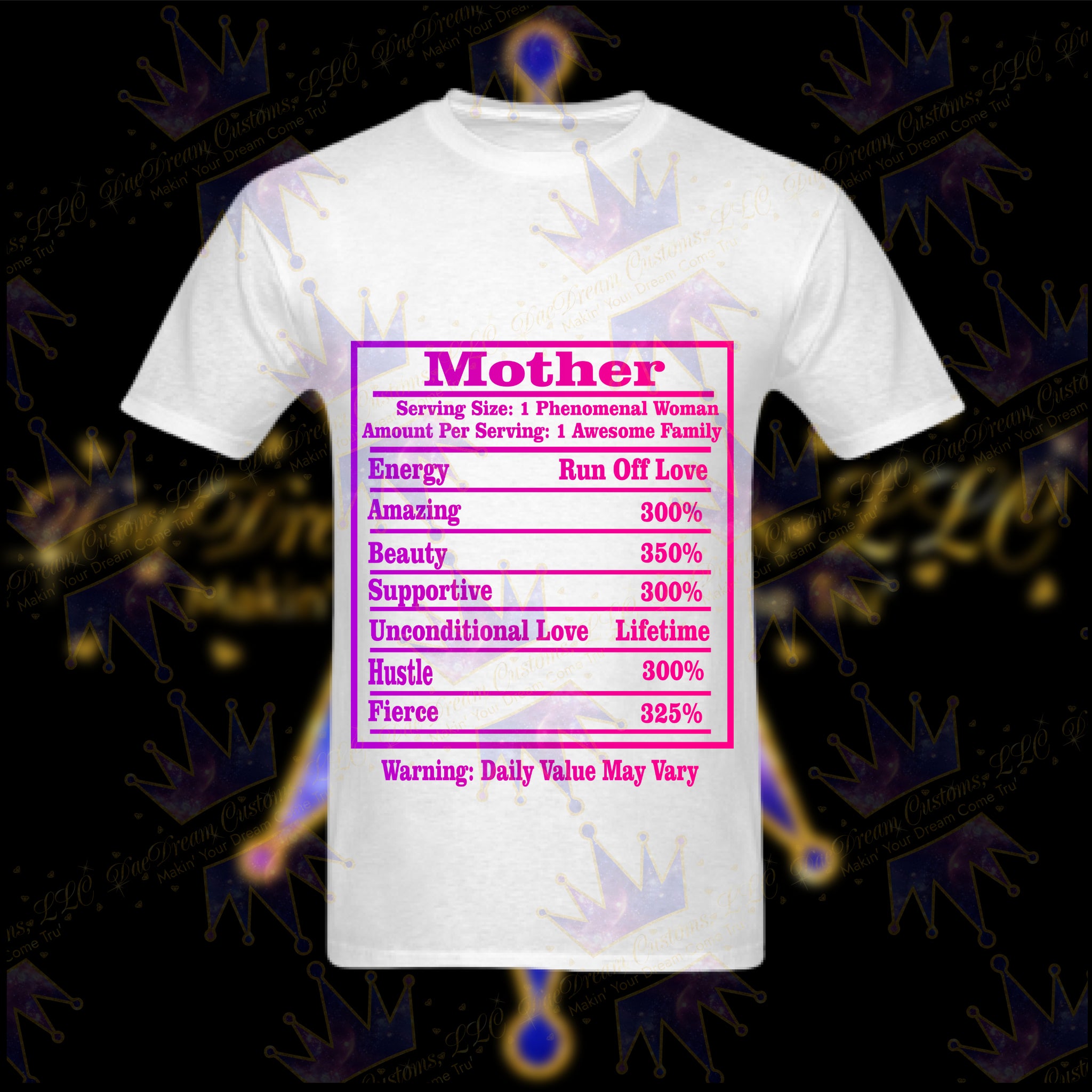 Mother Facts T-Shirt - DaeDream Customs