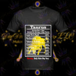 Load image into Gallery viewer, Taurus Facts T-Shirt - DaeDream Customs
